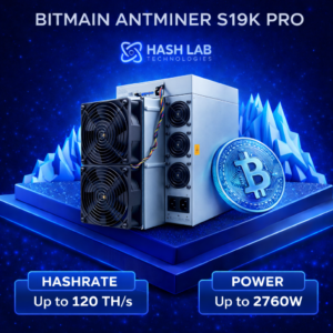 Bitmain Antminer S19K Pro Bitcoin Miner