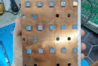 Bitmain Antminer S21+ poor thermal paste